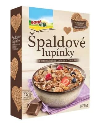 Bonavita Špaldové lupínky s čokoládou