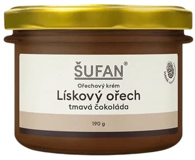 Šufan Lískový ořech s tmavou čokoládou