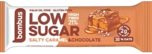 Bombus Low Sugar bar - slaný karamel/čokoláda