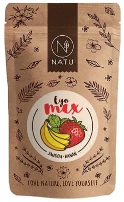 Natu Lyo mix jahoda a banán