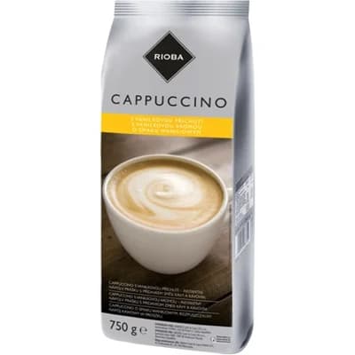 RIOBA Cappuccino příchuť vanilka
