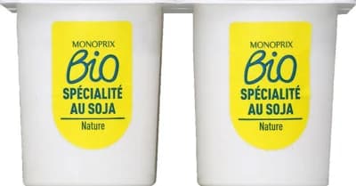 Monoprix Biologique Bio Fermentovaná sójová specialita 4x100g