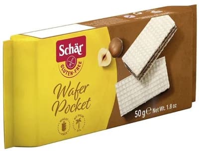 Schär Bezlepkové oříškové oplatky