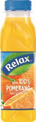 Relax 100% pomeranč PET