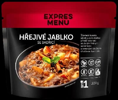 EXPRES MENU Hřejivé jablko se skořicí, 1 porce
