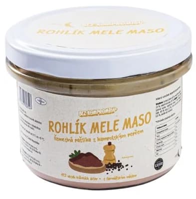 Rohlik.cz Řemeslná paštika s kampotským pepřem