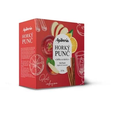 AGIBERIA horký punč jablko + skořice 25 x