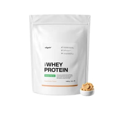 Vilgain Grass-Fed Whey Protein – Sušenka s arašídovým máslem