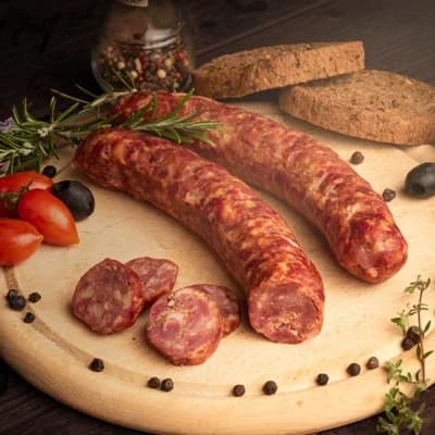 Authentic Zvěřinové klobásy se sýrem Gouda