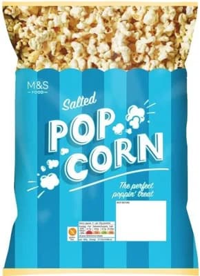 Marks & Spencer Solený popcorn