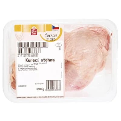 Fine Life Kuřecí stehna CZ ochr. atmos. chlaz.