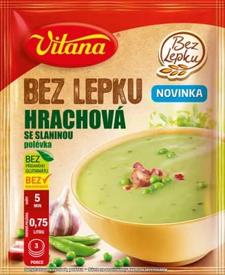 Vitana Hrachová polévka se slaninou bez lepku