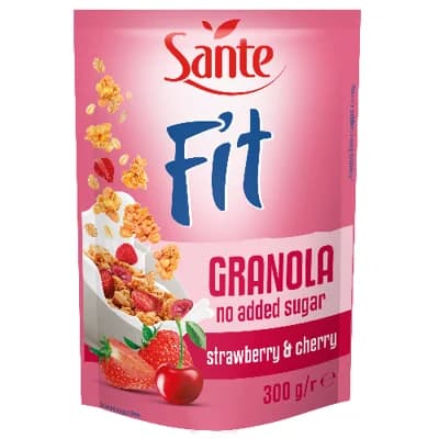 Sante Fit Granola strawberry cherry