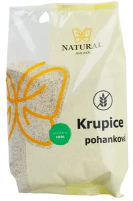 Natural Jihlava Pohanková krupice bez lepku