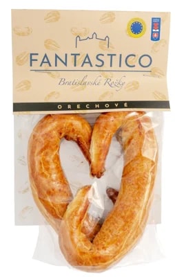 Fantastico Bratislavský rohlíček ořechový, 2 ks