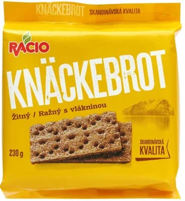 Racio Knäckebrot žitný s vlákninou