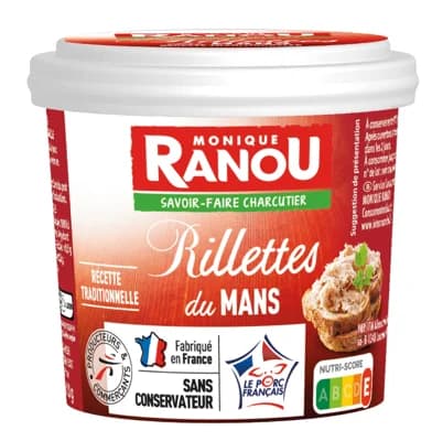 Monique Ranou Vepřový rillettes du Mans