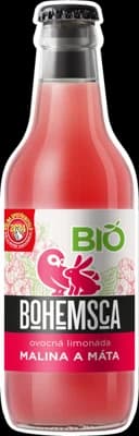 Bohemsca BIO Zahradní limonáda Malina & Máta