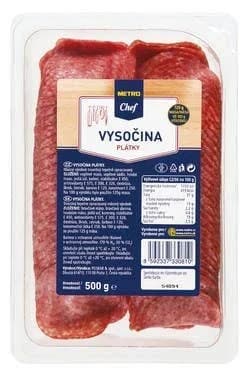 Metro Chef Vysočina plátky