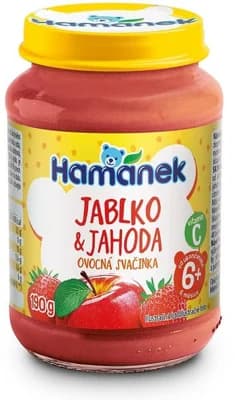 Hamánek Jablko & Jahoda ovocná svačinka