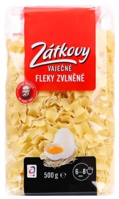 Zátkovy vaječné těstoviny Fleky