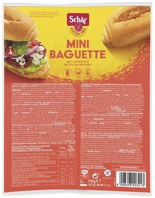 Schär Mini Baguette - bezlepkové mini bagety