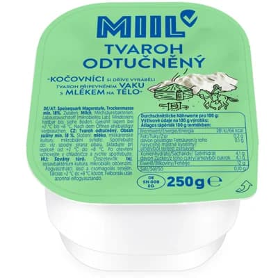 Miil Tvaroh odtučněný