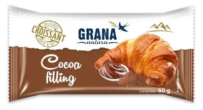 Grana Natura Croissant s kakaovou náplní