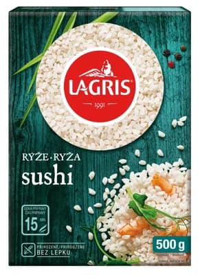 Lagris Rýže kulatozrnná loupaná Sushi
