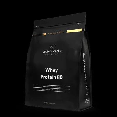 TPW whey protein 80 millionaire's shortbread