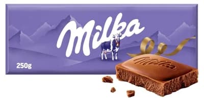 Milka Mléčná Čokoláda z alpského mléka