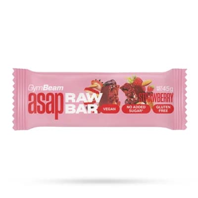 GymBeam ASAP Raw Bar jahoda