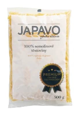 Japavo semolina vřetena