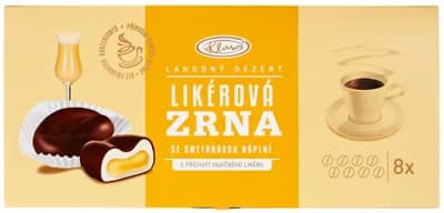 Klasa Likérová zrna s příchutí vaječného likéru