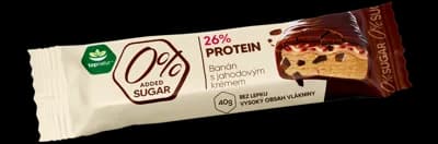 Topnatur Protein tyčinka - Banán s jahodovým krémem