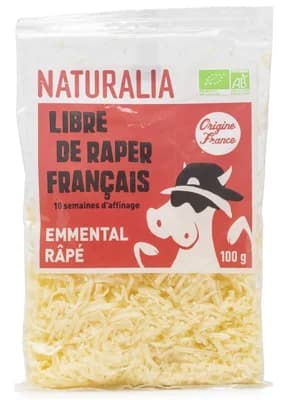 Naturalia BIO Strouhaný ementál