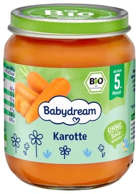 Babydream BIO Mrkvička příkrm