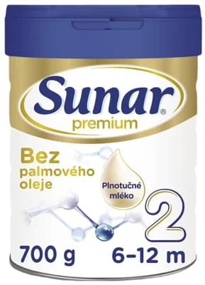 Sunar Premium 2 pokračovací kojenecké mléko