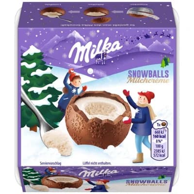 Milka Snowballs Milk