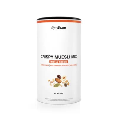 GymBeam Crispy Muesli Mix ovoce a semínka