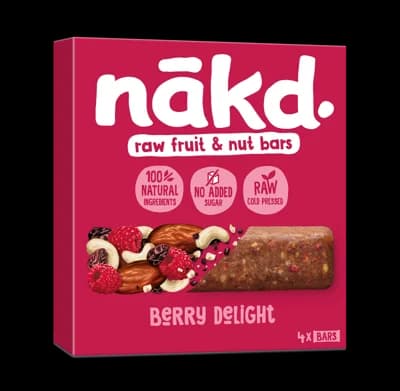 NAKD Berry Delight 4x35 g