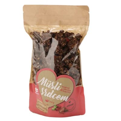 TOPNATUR Müsli Belgická čokoláda&Brusinky