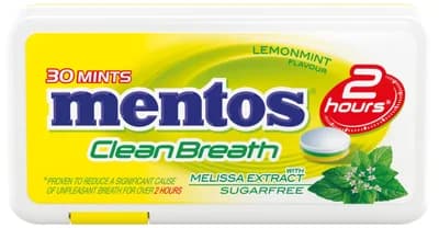 Mentos CleanBreath Lemon Melissa bonbóny