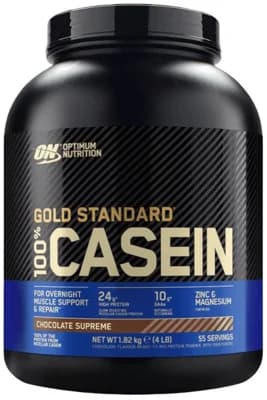 Optimum Nutrition 100% Casein Protein - vanilka