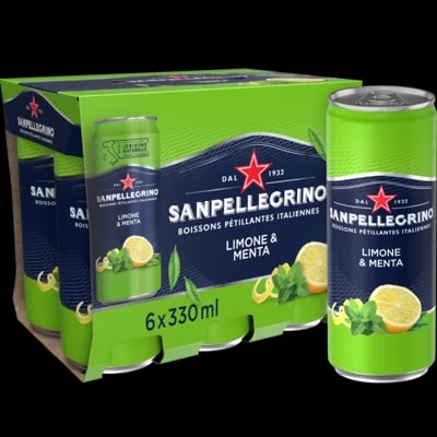 San Pellegrino Limone & menta 6x330ml