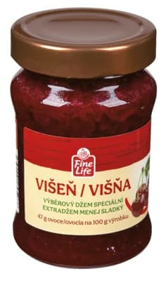 Fine Life Džem výběrový, višeň