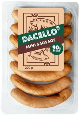 Dacello Vídeňské minipárečky 90%