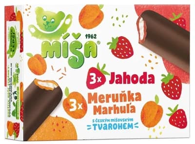 Míša Ovocný nanuk multipack, 6x55ml