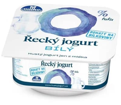 Milko Řecký jogurt 0% bílý