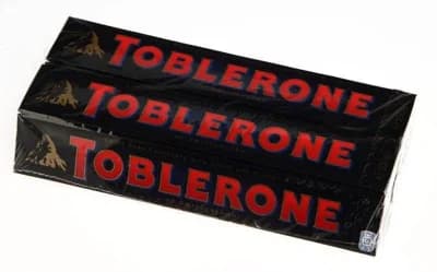 Toblerone čokoláda hořká 4x100g